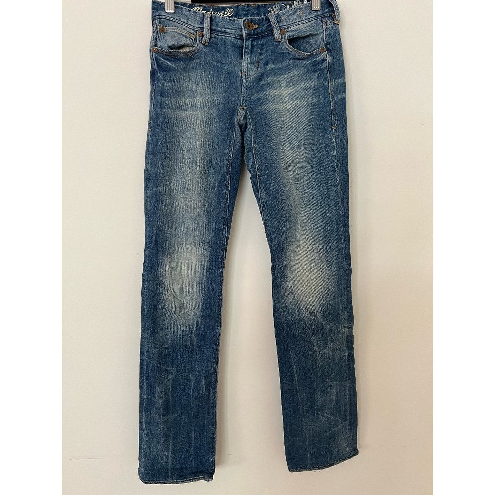 Madewell - Rail Straight Jeans in Faded Medium Wash - Size W24